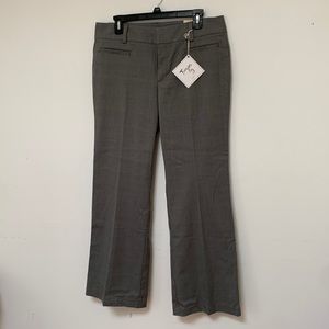 NWT ladies dockers, 12 PM, gray unlined trousers.